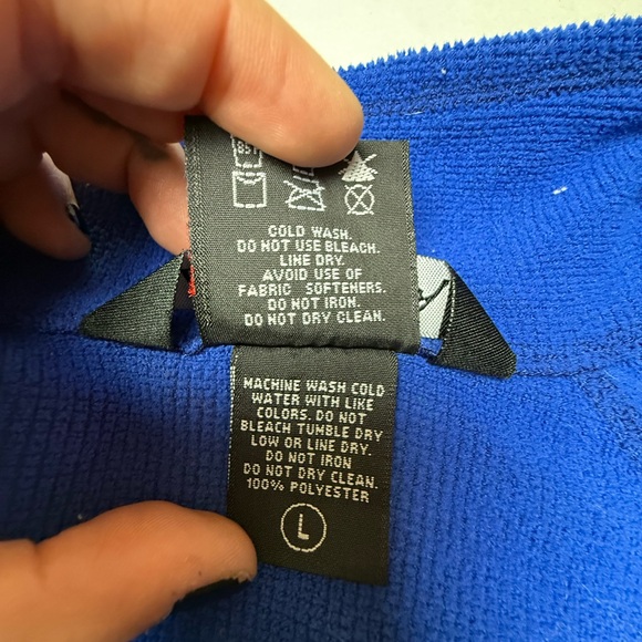 Avalanche Polartec Womens Large Blue‎ Quarter Zip Pullover Sweater Athletic - Picture 4 of 8